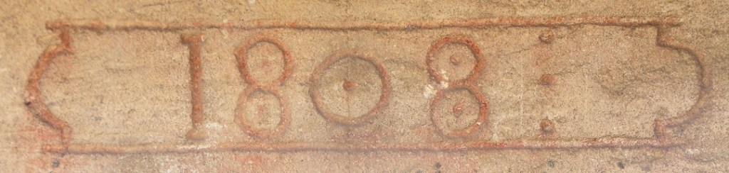 Saint-Sulpice-de-Cognac - Logis daté '1808' (2 septembre 2023)