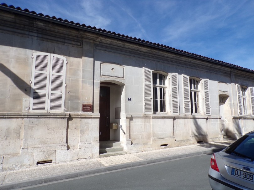 Ecole de Protestants - Jarnac - rue Chabot (1 octobre 2023)