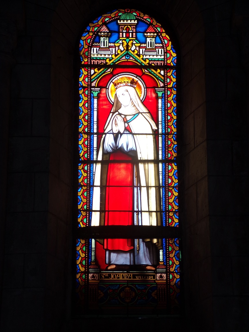 Jarnac – L’église Saint-Pierre – Le vitrail ‘Sainte Joanna’ (4 octobre 2023)