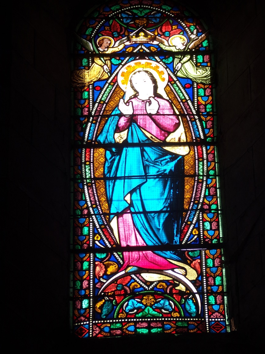 Jarnac – L’église Saint-Pierre – Un vitrail (4 octobre 2023)