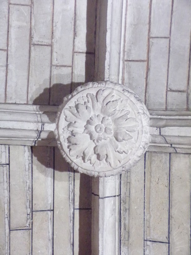 Jarnac – L’église Saint-Pierre – Une clef de voûte (4 octobre 2023)