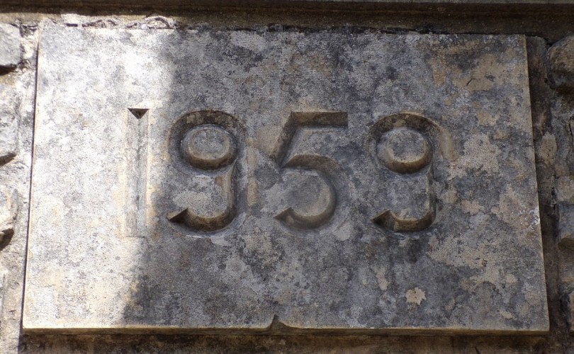 Jarnac – L'entrée principale du cimetière (4 octobre 2023)