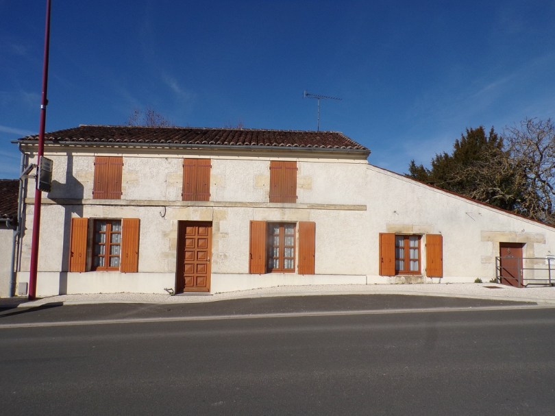 Cherves-Richemont – L'ancienne poste 22 rue Jean Monnet (14 février 2024)