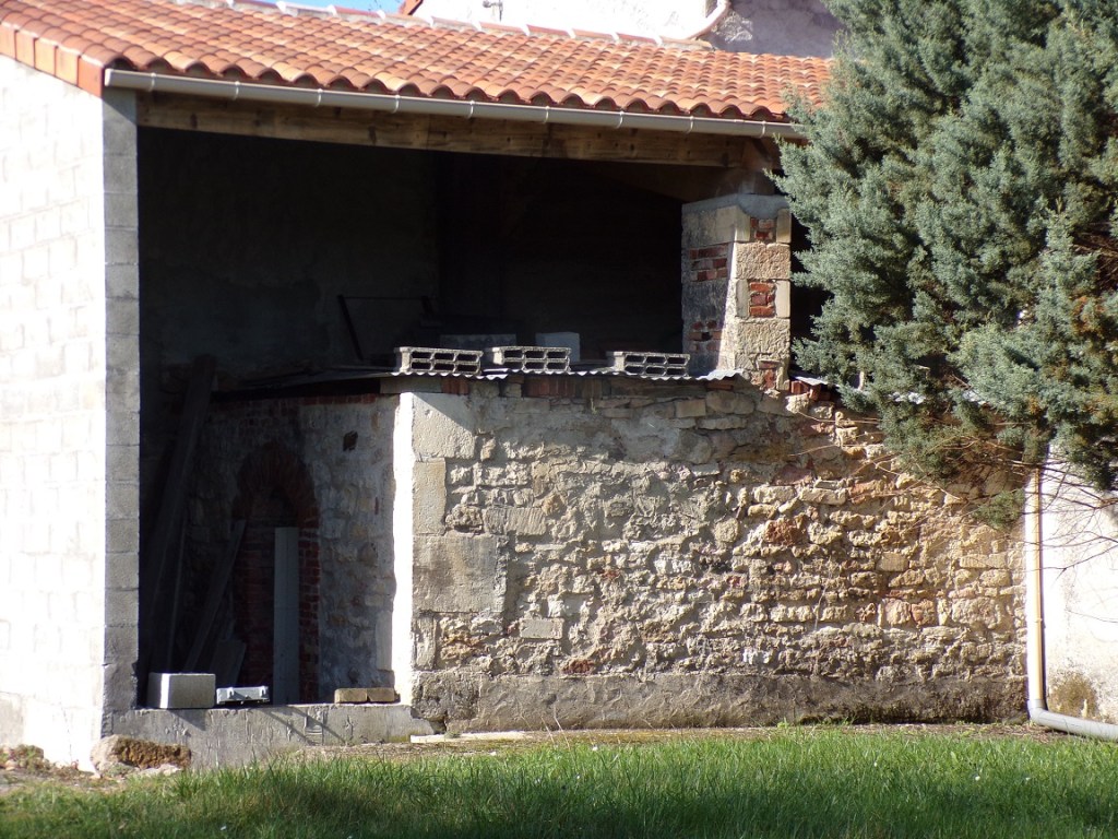 Cherves-Richemont – Tuilerie-Briqueterie M. Marque à St Georges - Le four (14 février 2024)