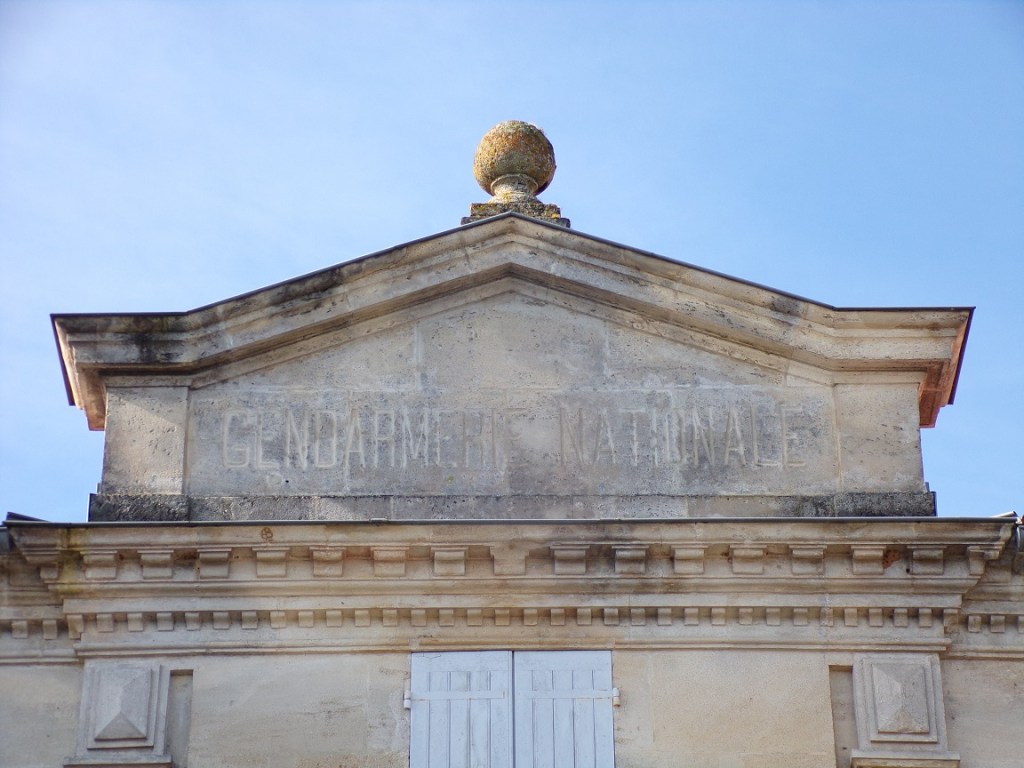 Cherves-Richemont - L'ancienne gendarmerie (14 février 2024)