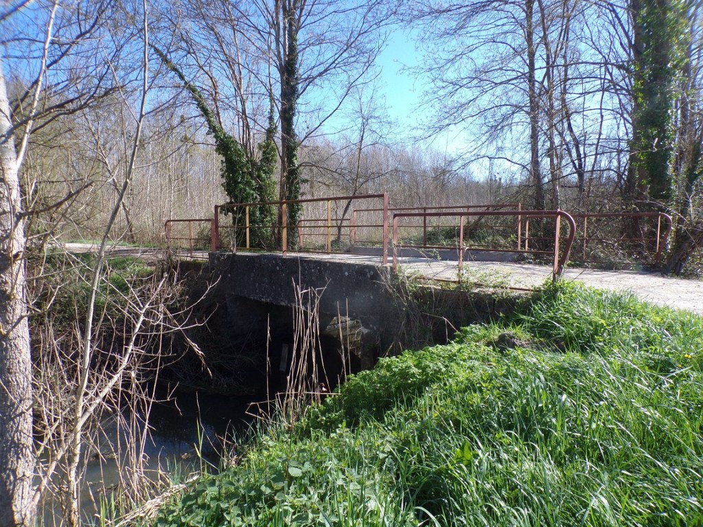 Migron - Ancien pont de chemin de fer (19 mars 2024)