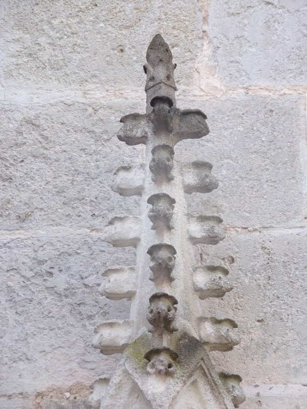 Jarnac - Eglise - La chapelle sud-est (6 avril 2024)
