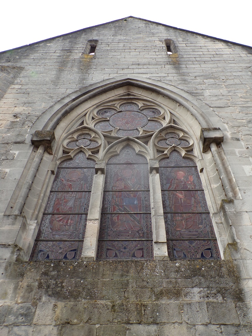 Jarnac - Eglise - L'abside extérieur (6 avril 2024)