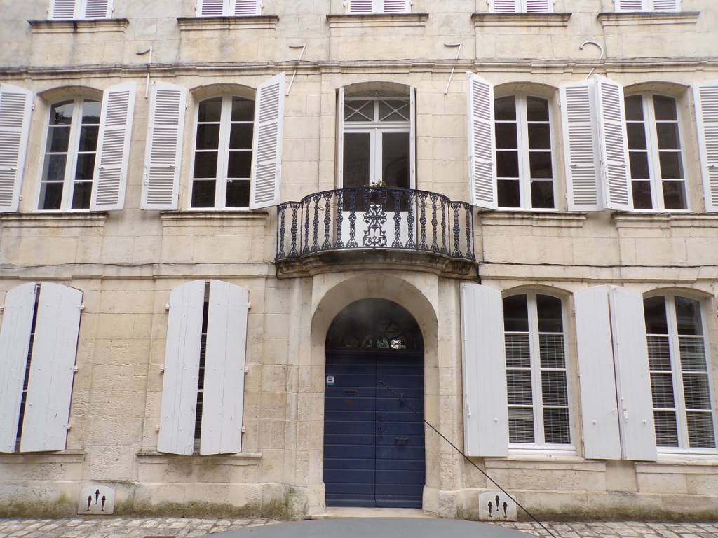 Jarnac - Grand'Rue - Maison datée 1772 (6 avril 2024)