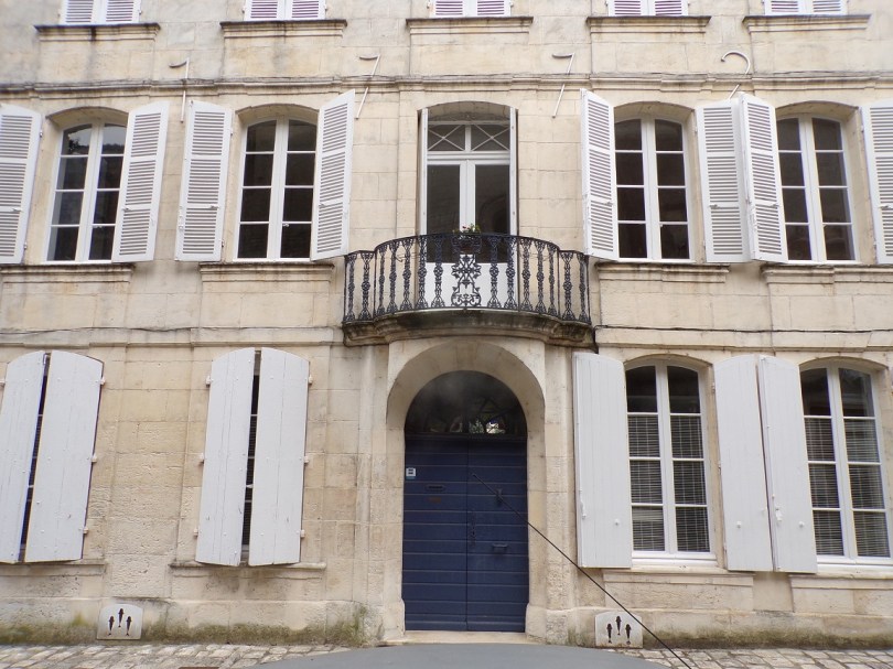 Jarnac - Grand'Rue - Maison datée 1772 (6 avril 2024)