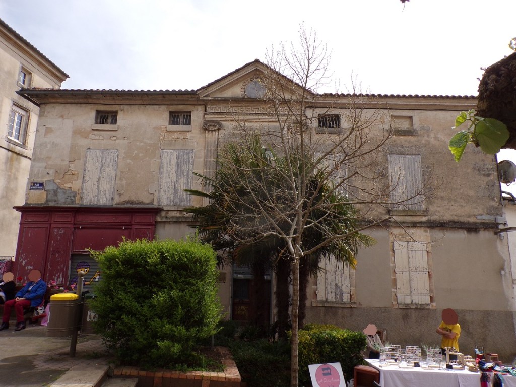 Jarnac - L'ancienne mairie (6 avril 2024)