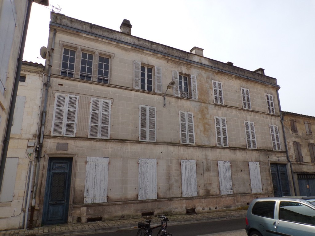 Jarnac - Maison natale de Burgaud des Marets (6 avril 2024)