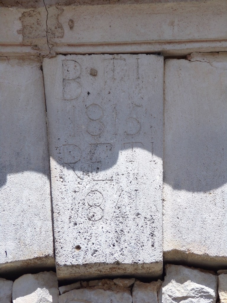 Nercillac - La Chagnaie – Porche daté ‘1815’ (23 avril 2024)