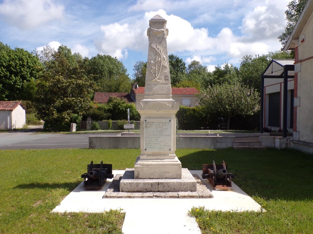 Prignac – Le monument aux morts (29 avril 2024)