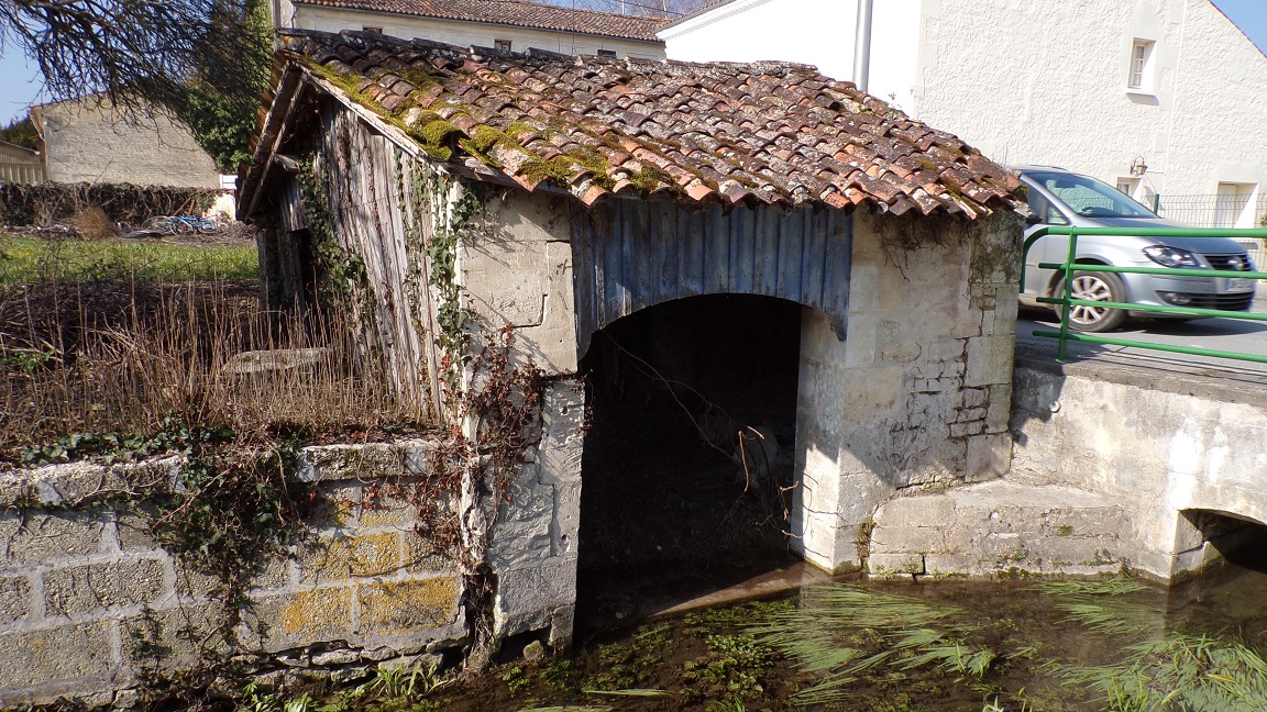 Prignac - Le lavoir (24 fevrier 2018)