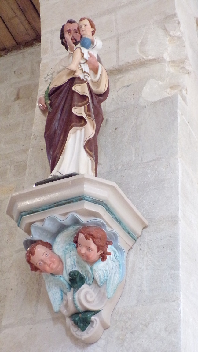 Prignac - L'église Saint-Pierre - Saint-Joseph à l'Enfant (24 février 2018)