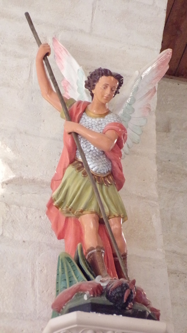 Prignac - L'église Saint-Pierre - Archange (24 février 2018)