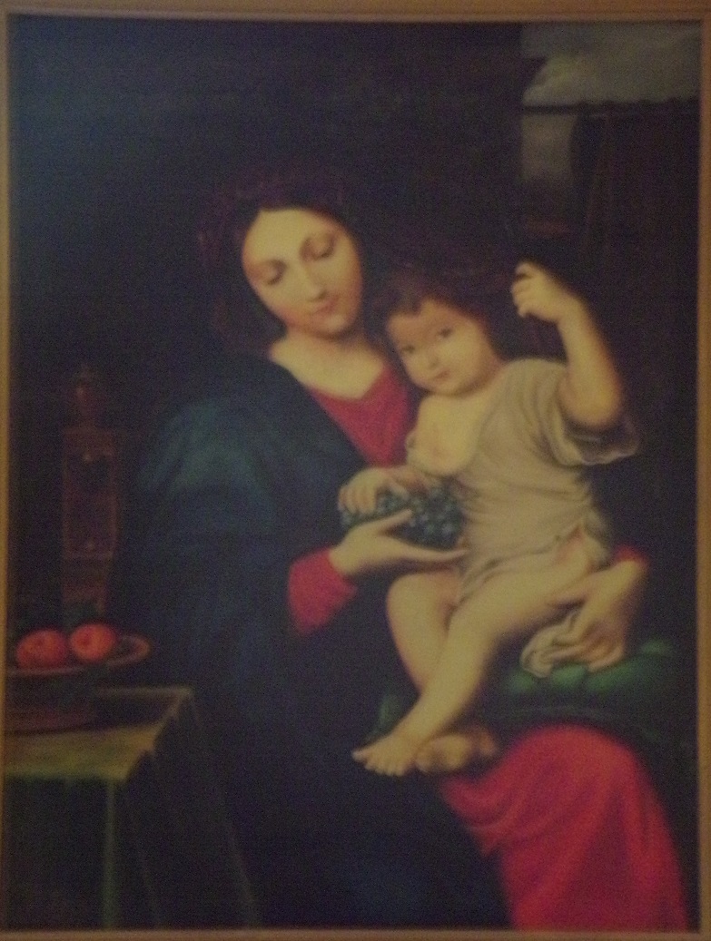 Saint-Même les Carrières – Tableau 'une Vierge à l'enfant' de J-E Vibert (13 avril 2024)