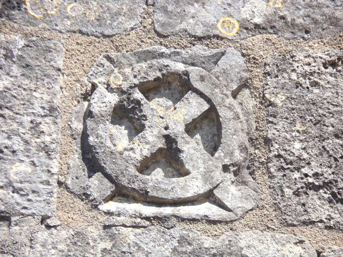 Saint-Même les Carrières – Un détail de l'église (13 avril 2024)