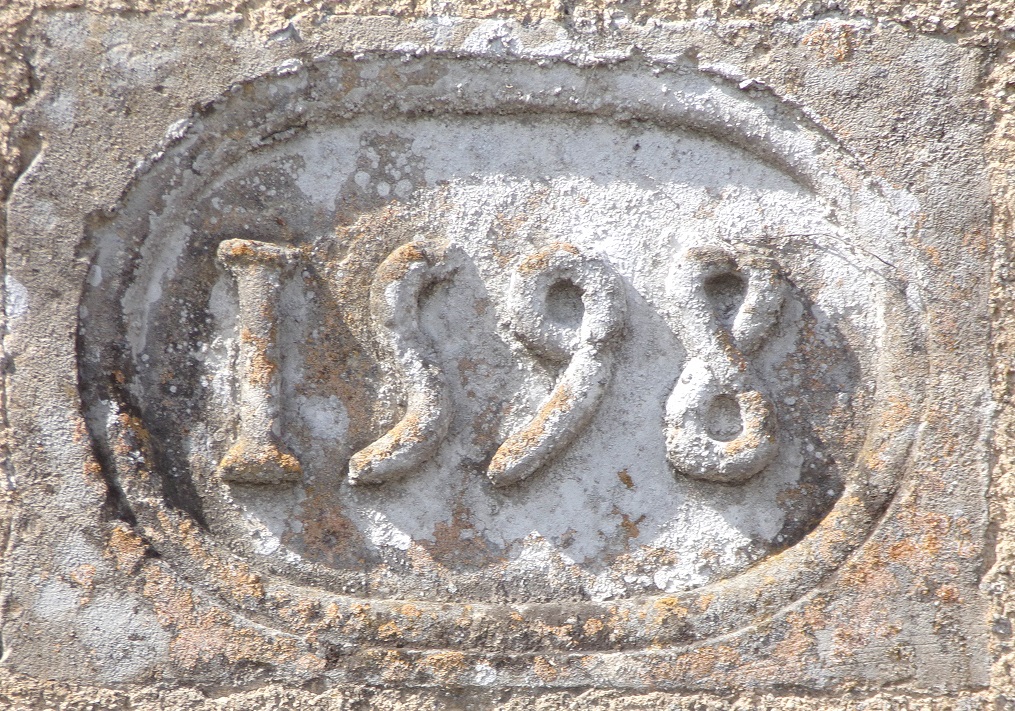 Segonzac – rue Gaston Briand - Maison datée '1598' (10 avril 2024)