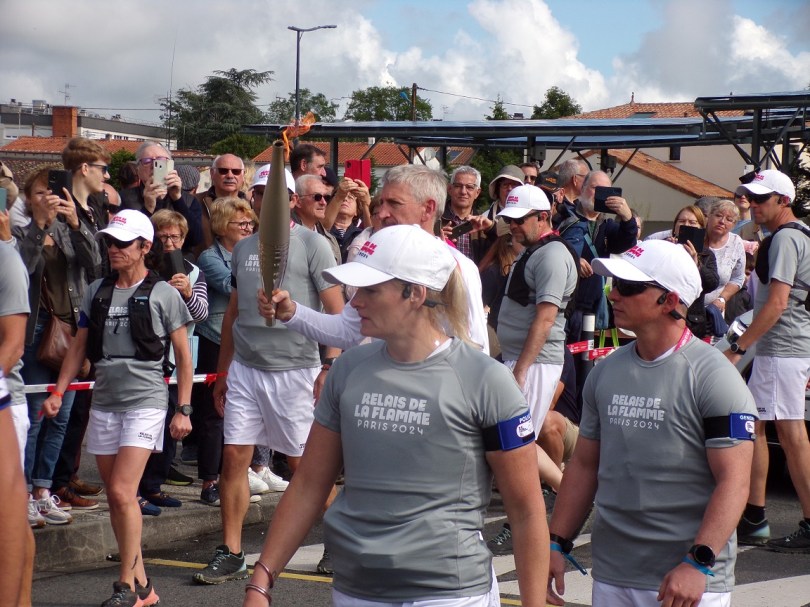 Cognac - Flamme olympique (24 mai 2024)