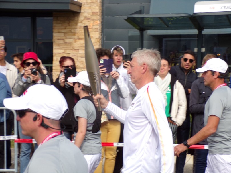 Cognac - Flamme olympique (24 mai 2024)