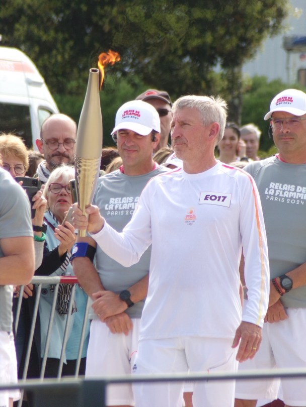 Cognac - Flamme olympique (24 mai 2024)