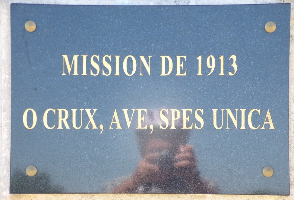 Salles d'Angles - Chemin de Broute Chèvre - La Croix de Mission (9 mai 2024)