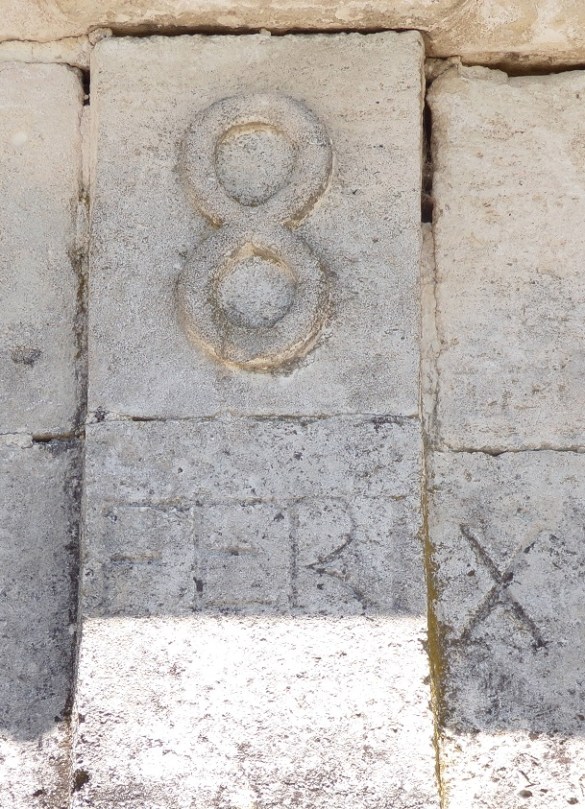 Salles d'Angles - Chemin de la Bonne Chauffe - Inscription 8 - EEIX' - (9 mai 2024)