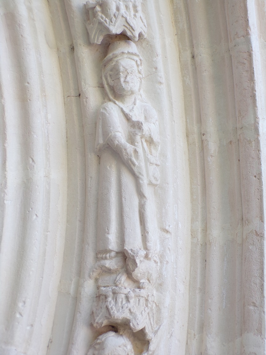 Germignac – L’église Saint-Pierre - L'entrée (5 juin 2024)