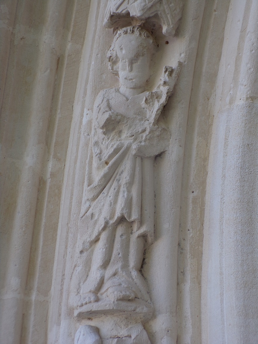 Germignac – L’église Saint-Pierre - L'entrée (5 juin 2024)