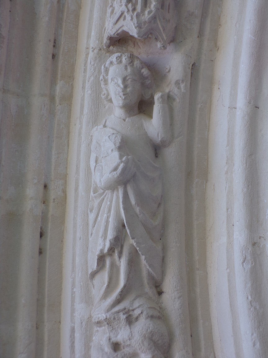 Germignac – L’église Saint-Pierre - L'entrée (5 juin 2024)