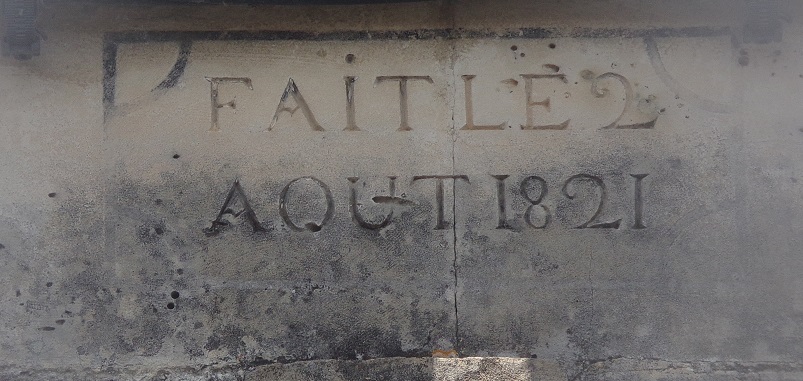 Houlette - Ferme 'Fait le 2 août 1821' (1 juillet 2024)