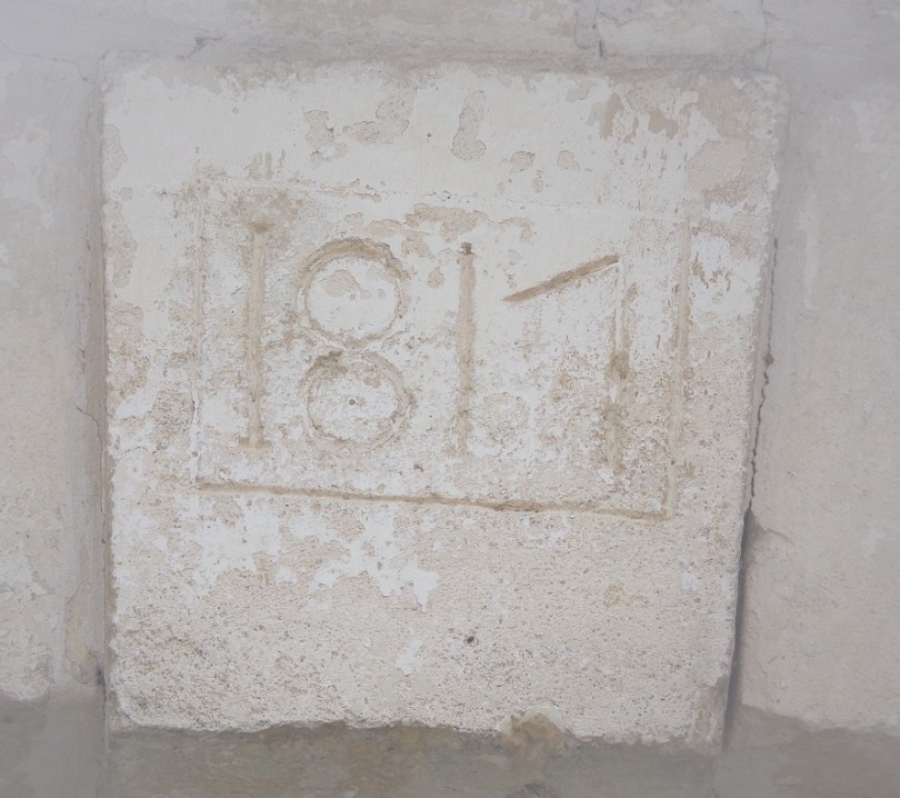 Houlette - Porche daté '1811' (1 juillet 2024)