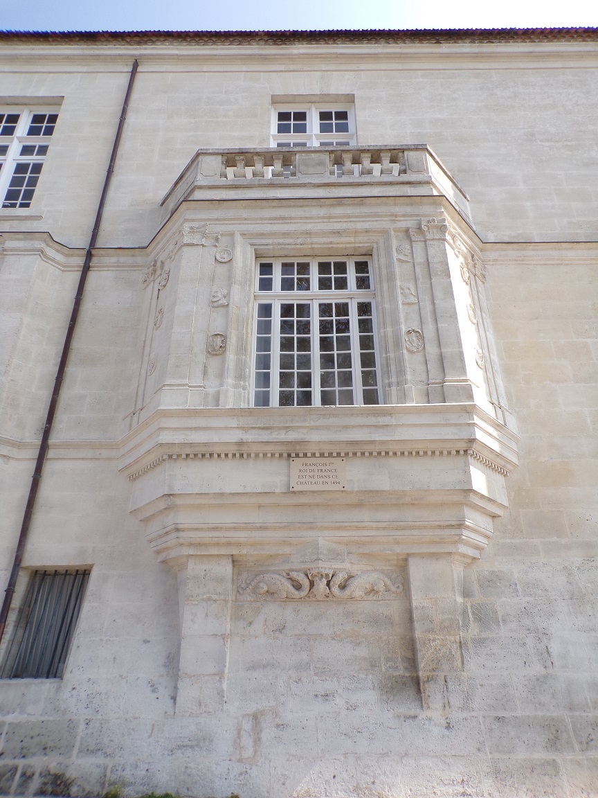 Le Château François 1er - Une fenêtre Renaissance (22 août 2024)