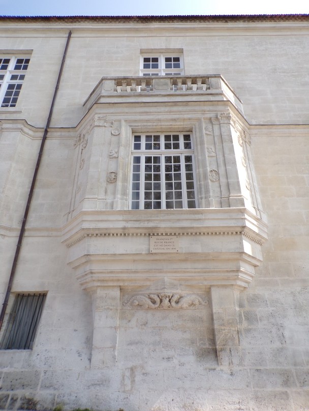 Le Château François 1er - Une fenêtre Renaissance (22 août 2024)