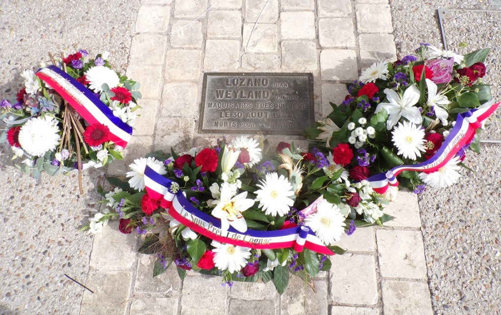 boulevard Denfert-Rochereau - plaque commémorative 'Weyland - Lozano' (4 septembre 2024)