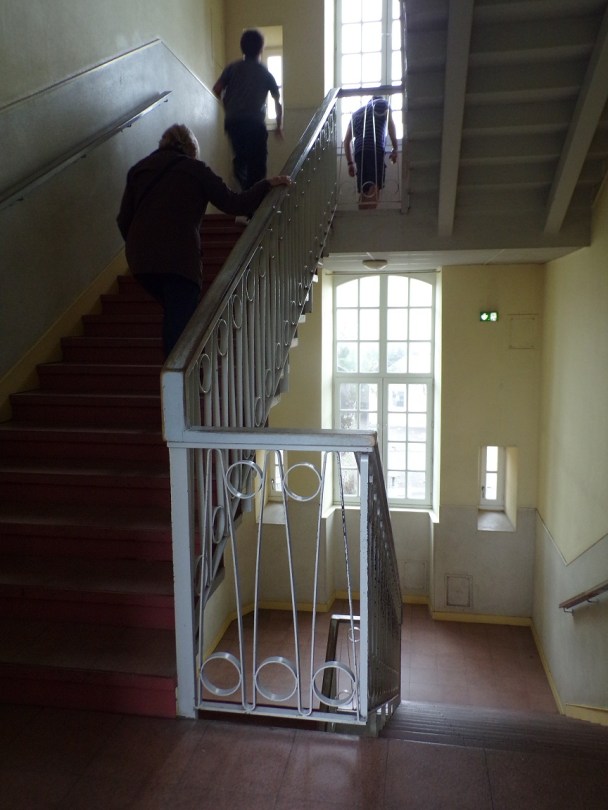 Collège Elisée Mousnier - L'escalier (21 septembre 2024)