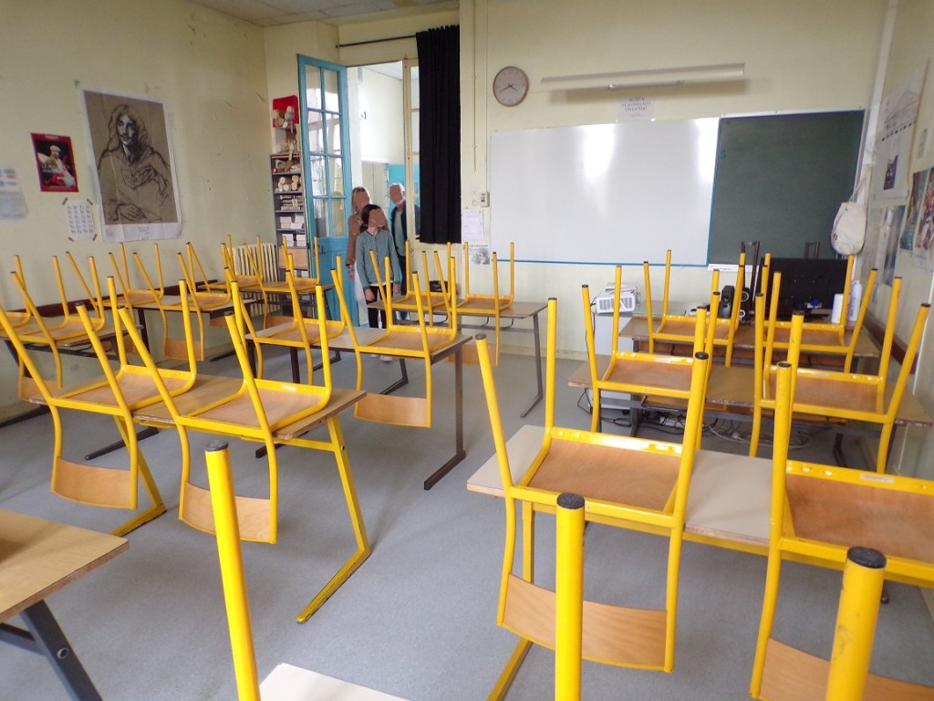 Collège Elisée Mousnier - Une classe (21 septembre 2024)