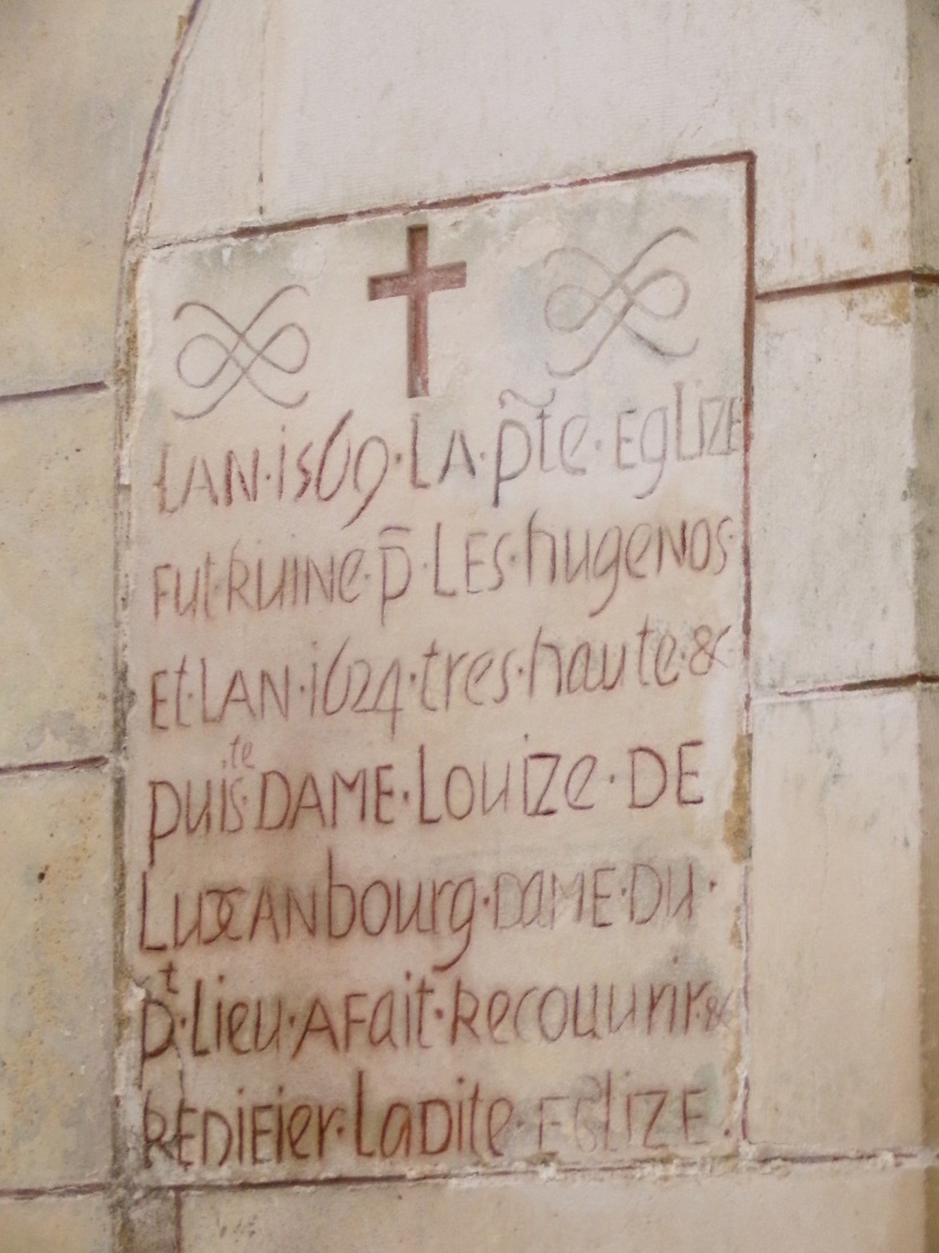 Bouteville - L'église Saint-Paul (19 septembre 2026)